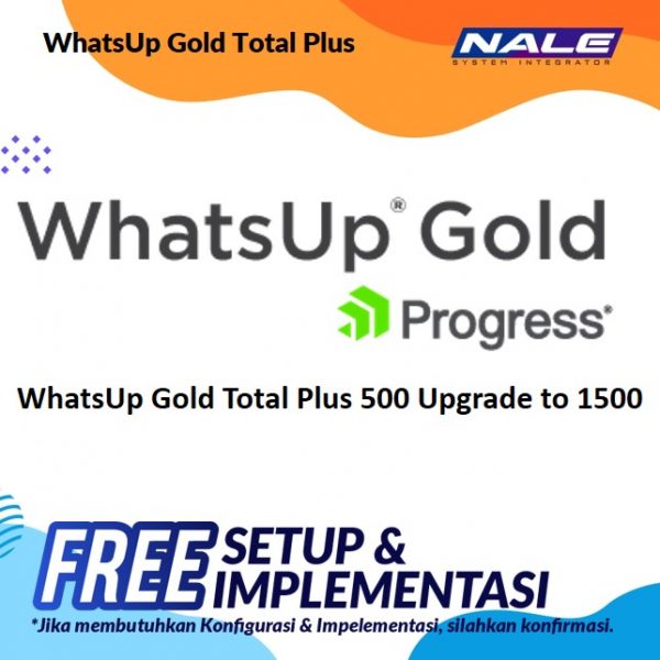WhatsUp Gold Total Plus 500 Upgrade to 1500